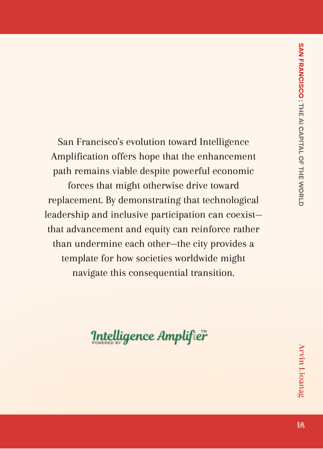 SAN FRANCISCO : The AI Capital of the World - Back Cover